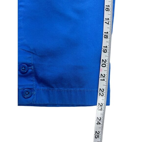 Ann Taylor Loft Women's Blue Original Crop Capris - Picture 6 of 7
